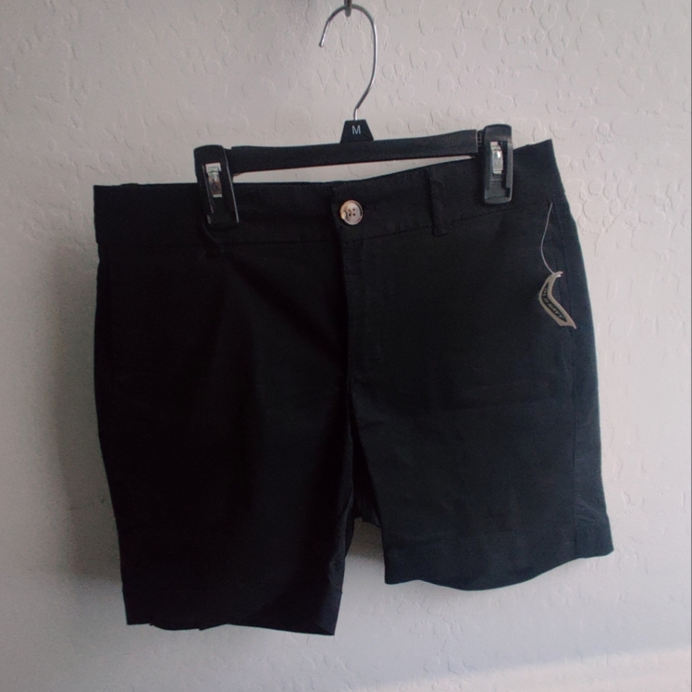 🆕 Old Navy Black Casual Cotton Minimalist Basic Staple Summer Spring Shorts_2